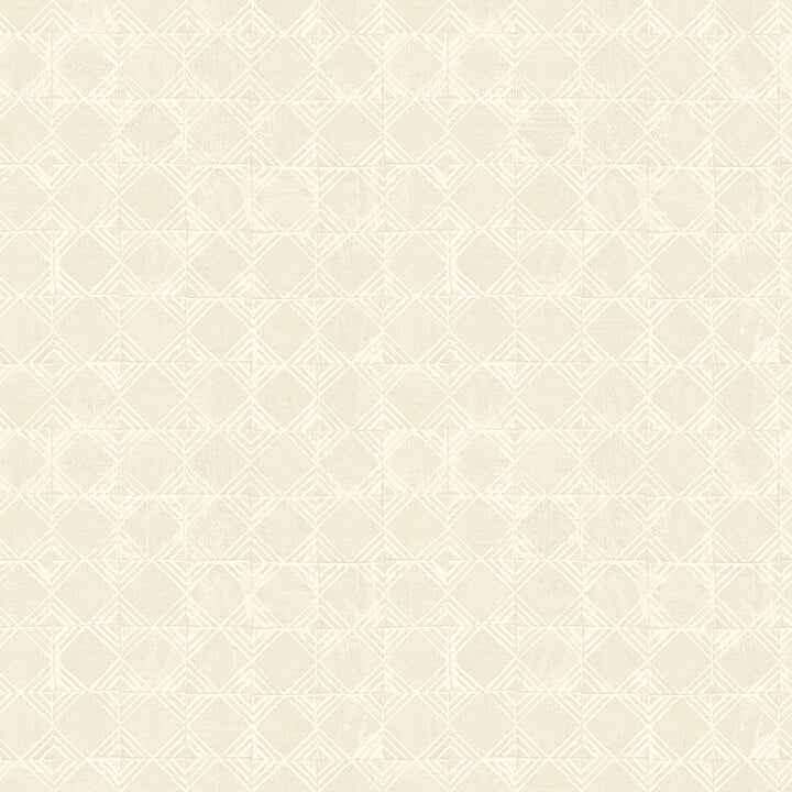 Button Block Taupe Geometric Wallpaper - York Wallcoverings - 3125-72307 - York Wallcoverings Wallpaper