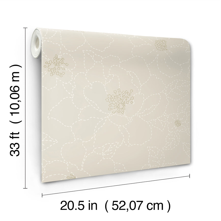 gardena-light-grey-embroidered-floral-wallpaper-york-wallcoverings-4122-27010