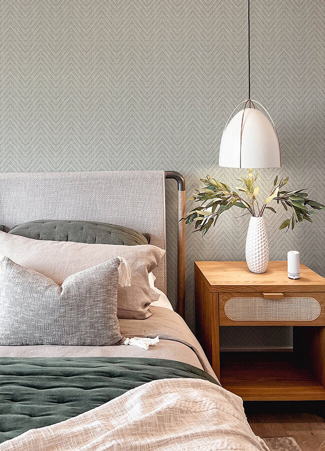 glynn-sterling-chevron-wallpaper-york-wallcoverings-4122-27042 - York Wallcoverings Wallpaper