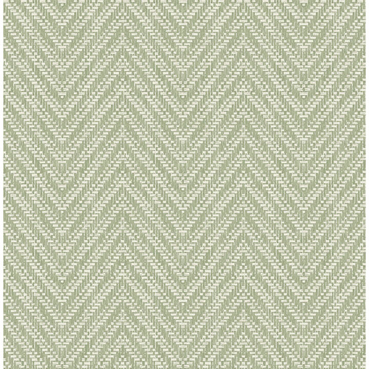 glynn-green-chevron-wallpaper-york-wallcoverings-4122-27043 - York Wallcoverings Wallpaper