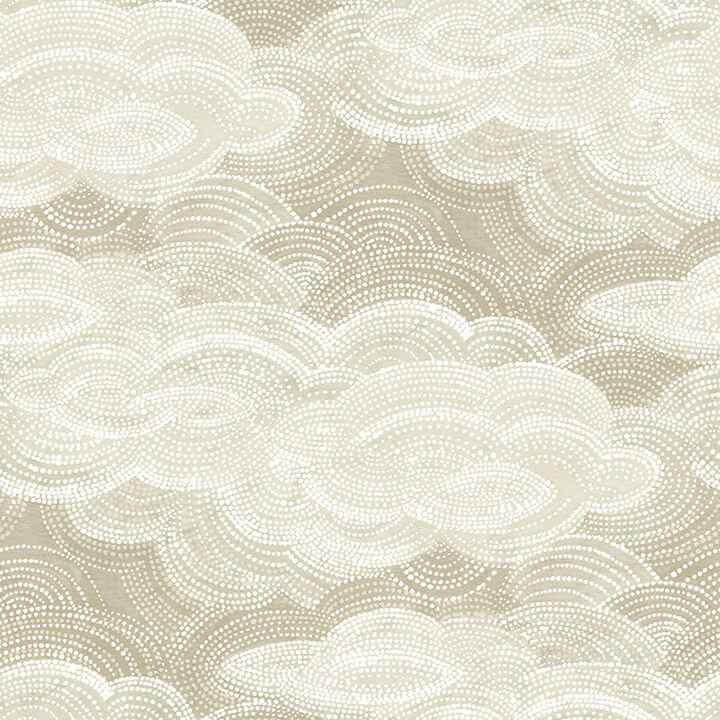 Vision Pearl Stipple Clouds Wallpaper - York Wallcoverings - 4122-72405