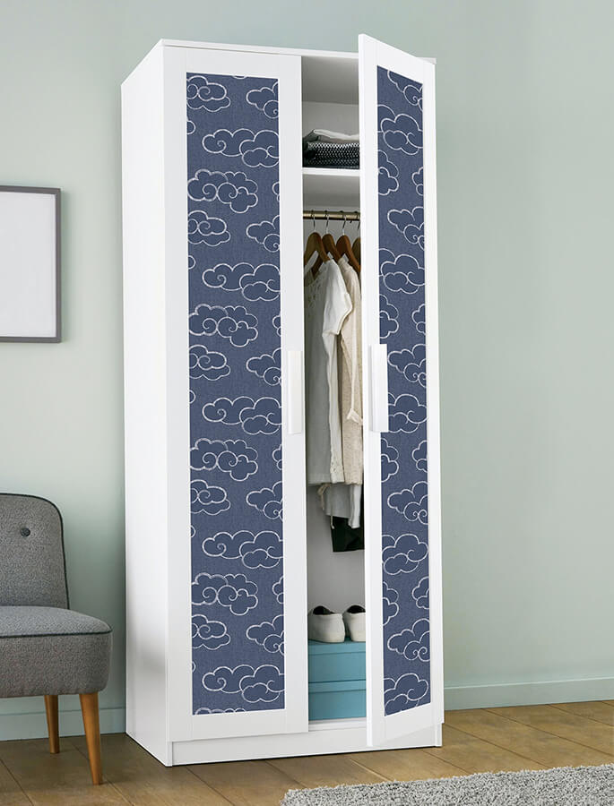 navy-alto-peel-and-stick-wallpaper-york-wallcoverings-nus4981 - York Wallcoverings Wallpaper