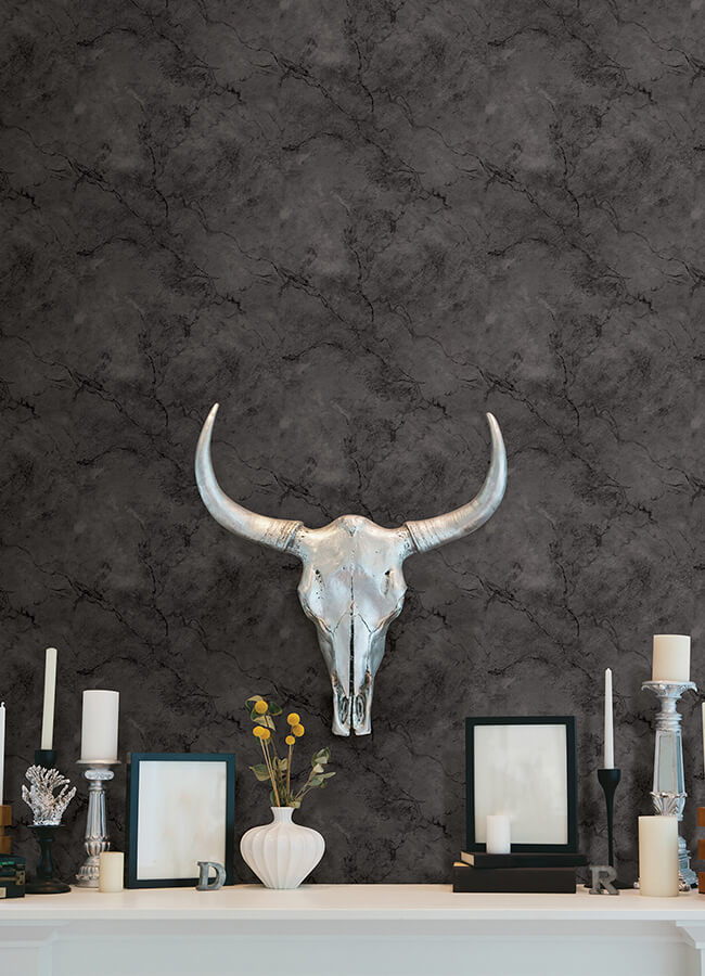 black-hayden-peel-and-stick-wallpaper-york-wallcoverings-nus4984 - York Wallcoverings Wallpaper