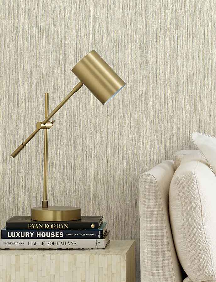 bowman-wheat-faux-linen-wallpaper-york-wallcoverings-4144-9154 - York Wallcoverings Wallpaper