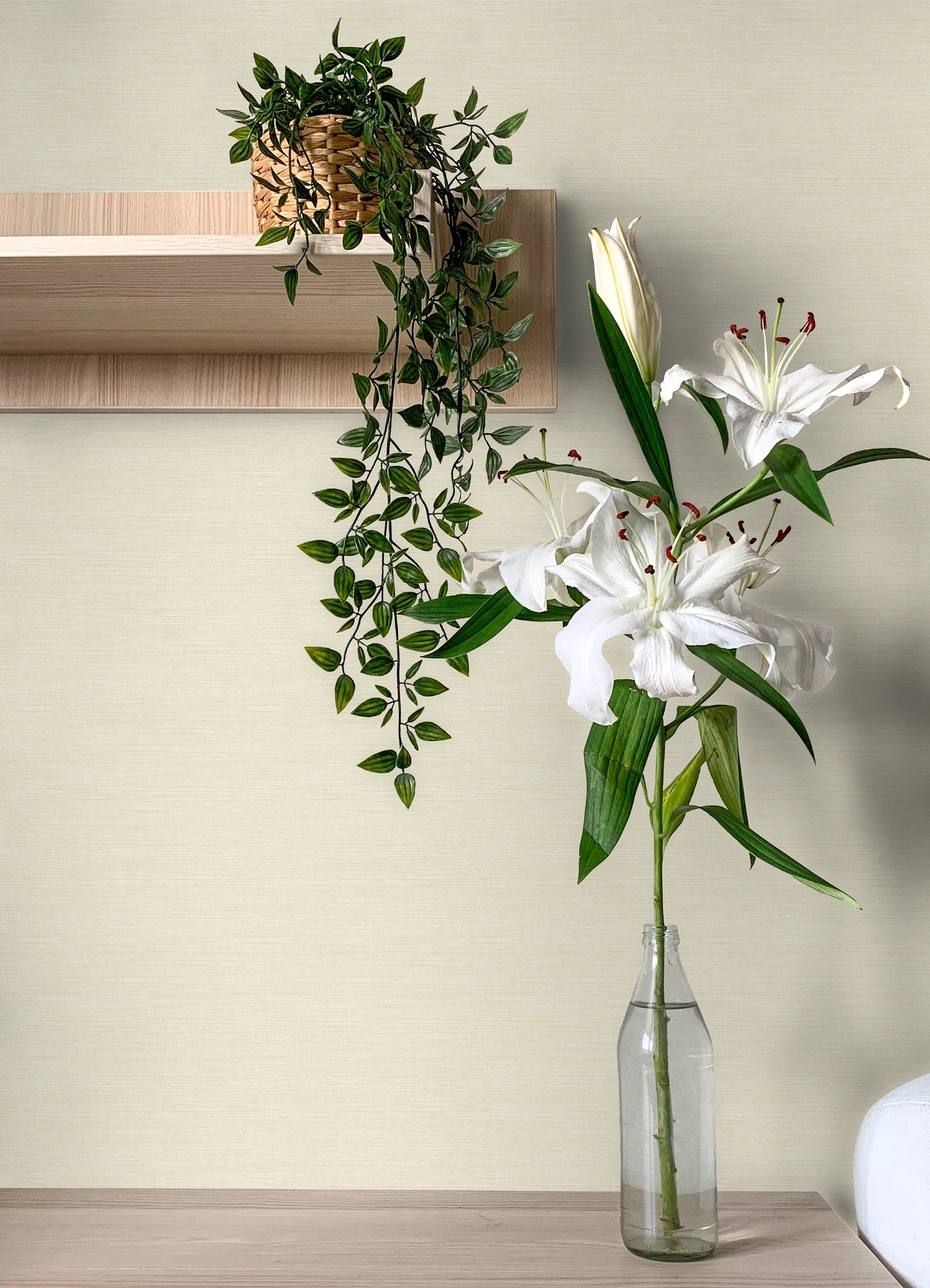 agave-yellow-faux-grasscloth-wallpaper-york-wallcoverings-4157-24280 - York Wallpaper Wallpaper