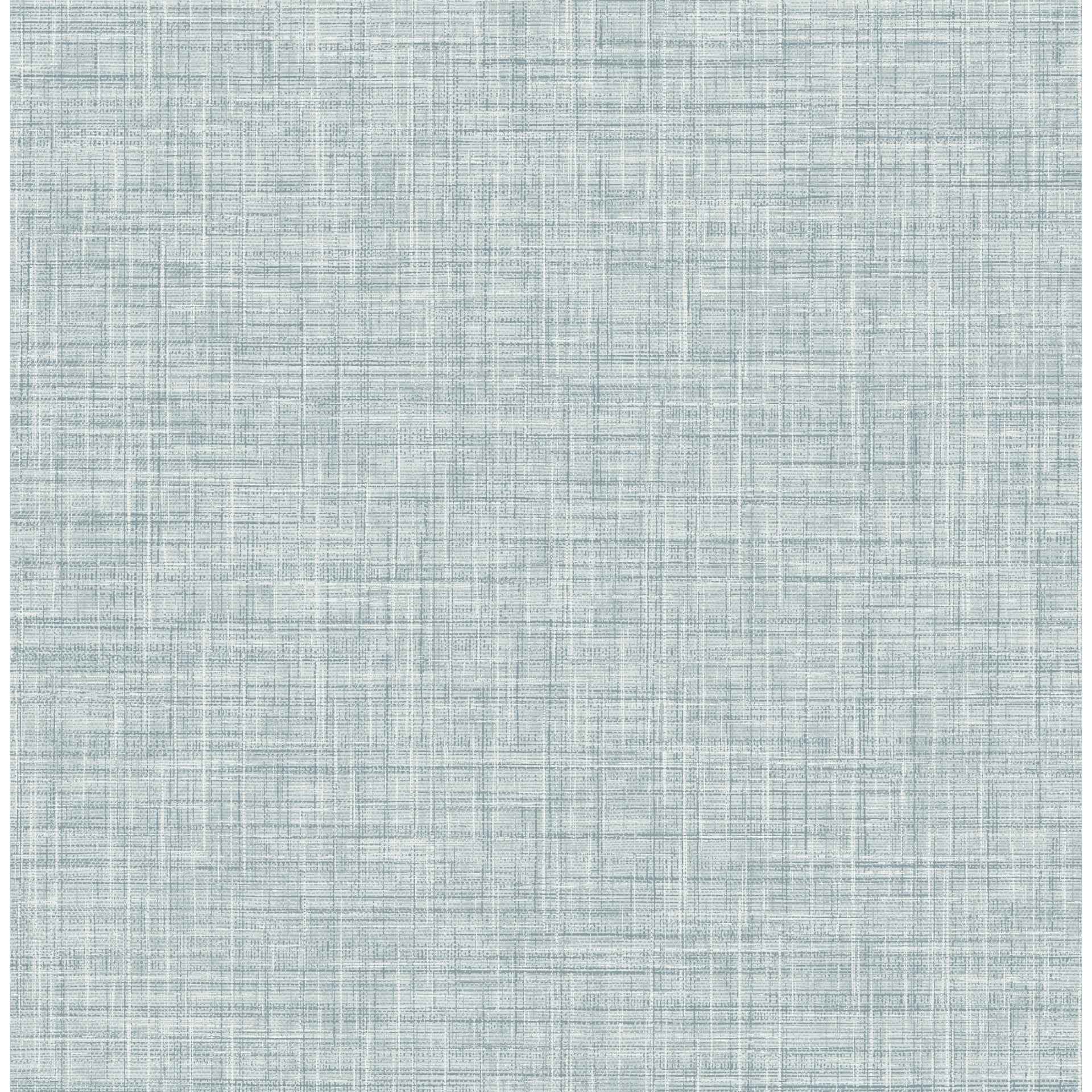 Tuckernuck Slate Faux Linen Wallpaper - York Wallcoverings - 4157-25790