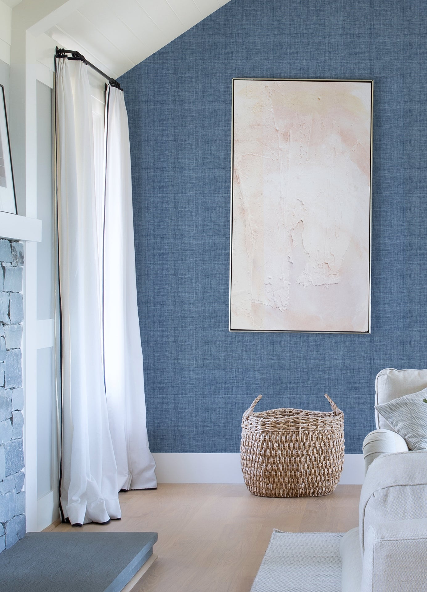 lanister-blue-texture-wallpaper-york-wallcoverings-4157-26232 - York Wallpaper Wallpaper