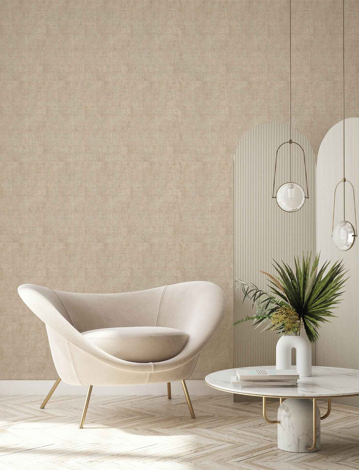Blocks Beige Checkered Wallpaper - York Wallcoverings - 4157-333451 - York Wallcoverings Wallpaper