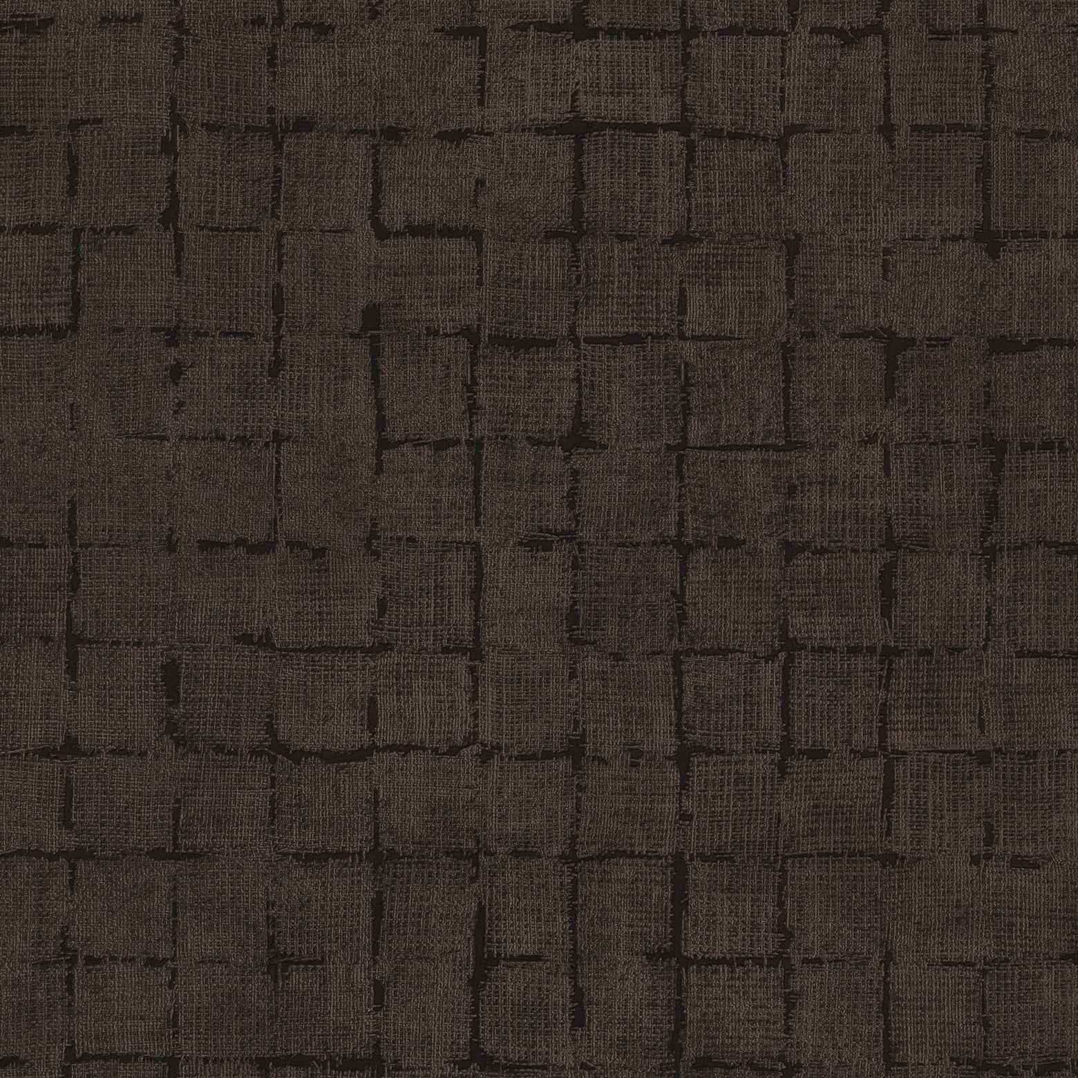Picture of Blocks Chocolate Checkered Wallpaper