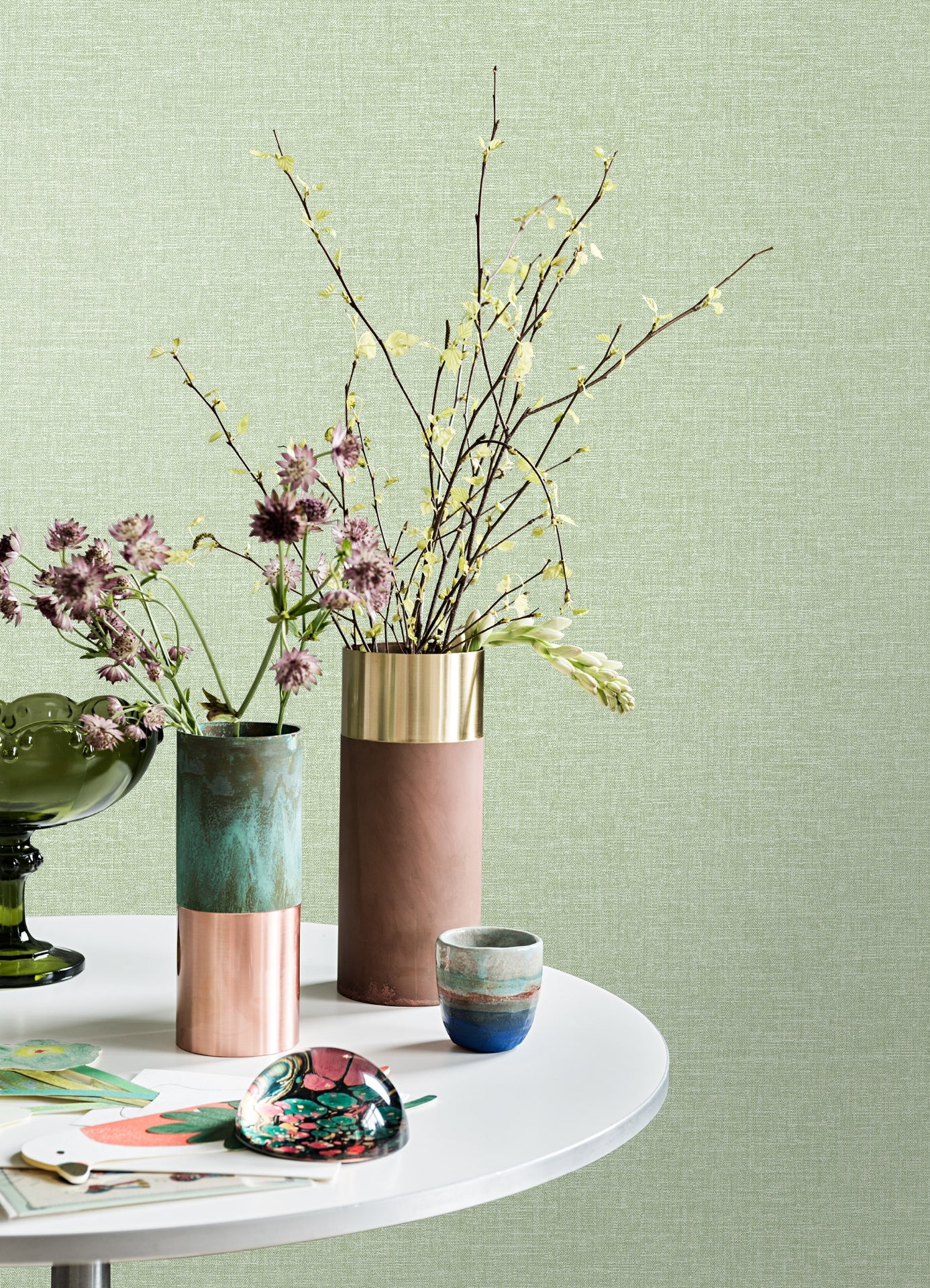 glen-sage-texture-wallpaper-york-wallcoverings-4157-m1695 - York Wallcoverings Wallpaper