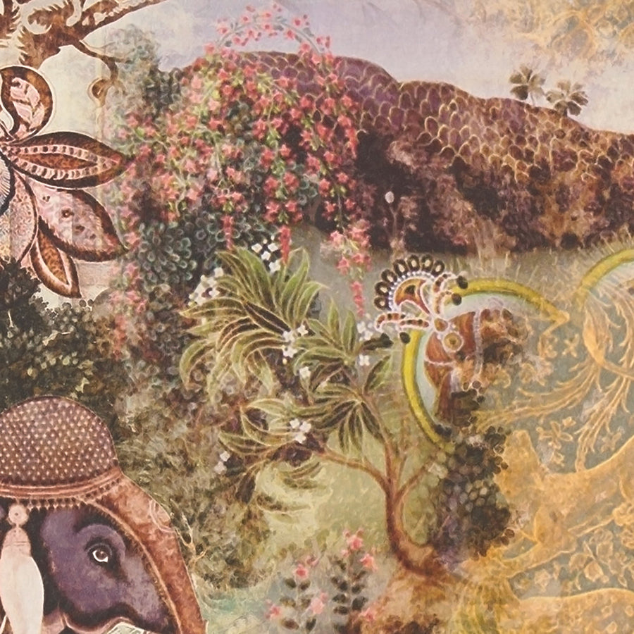 fenmore-olive-indian-safari-wallpaper-york-wallcoverings-as381734 - York Wallcoverings Wallpaper
