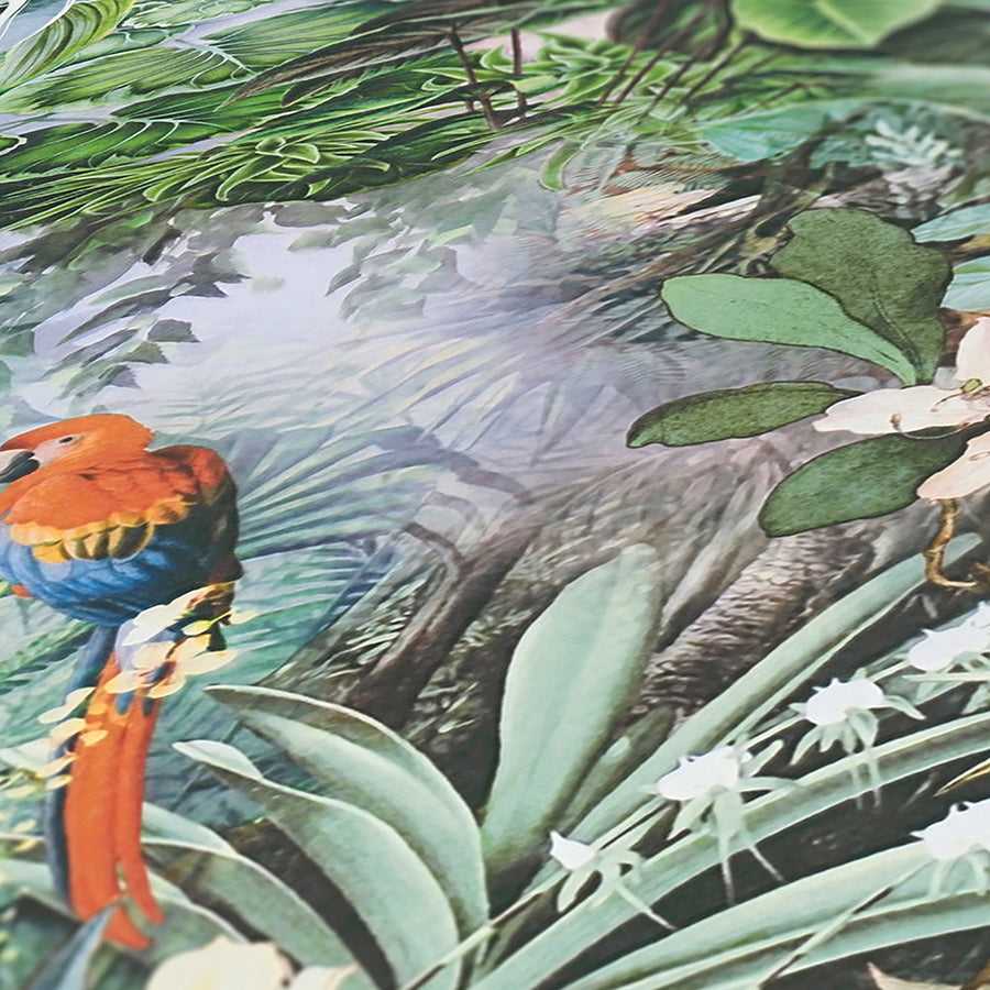 cordian-sky-blue-rainforest-landscape-wallpaper-york-wallcoverings-as381792 - York Wallcoverings Wallpaper