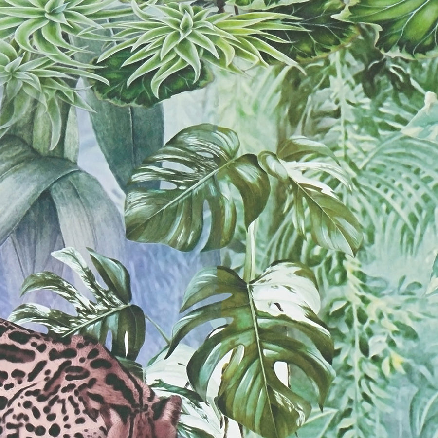 cordian-sky-blue-rainforest-landscape-wallpaper-york-wallcoverings-as381792 - York Wallcoverings Wallpaper