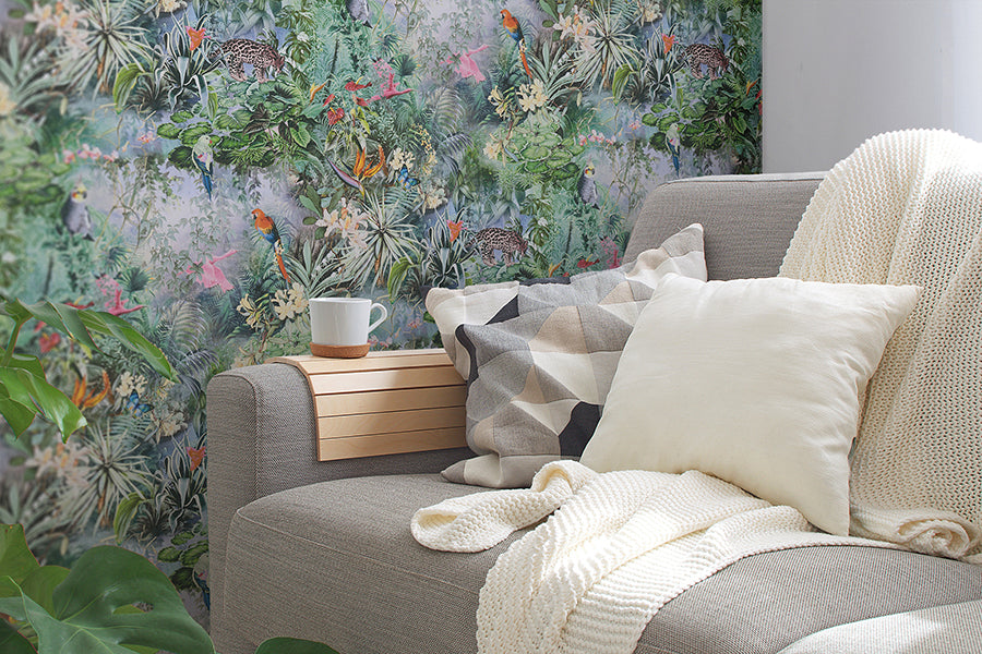 cordian-sky-blue-rainforest-landscape-wallpaper-york-wallcoverings-as381792 - York Wallcoverings Wallpaper