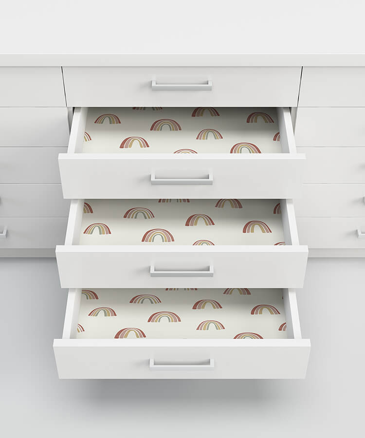 raye-rainbows-peel-and-stick-wallpaper-york-wallcoverings-ms6137 - York Wallcoverings Wallpaper