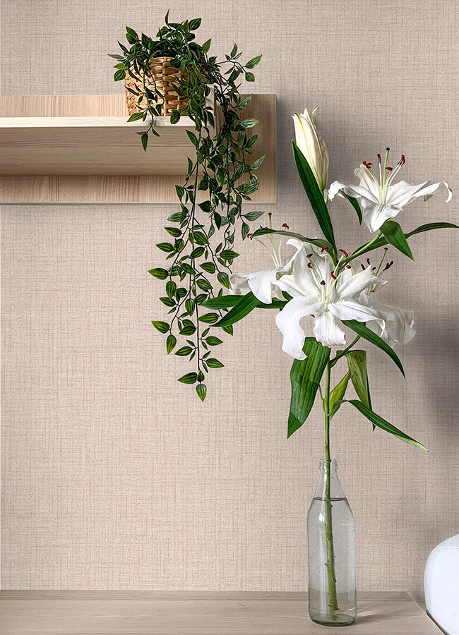 peach-lansdowne-peel-and-stick-wallpaper-york-wallcoverings-nus4996 - York Wallcoverings Wallpaper