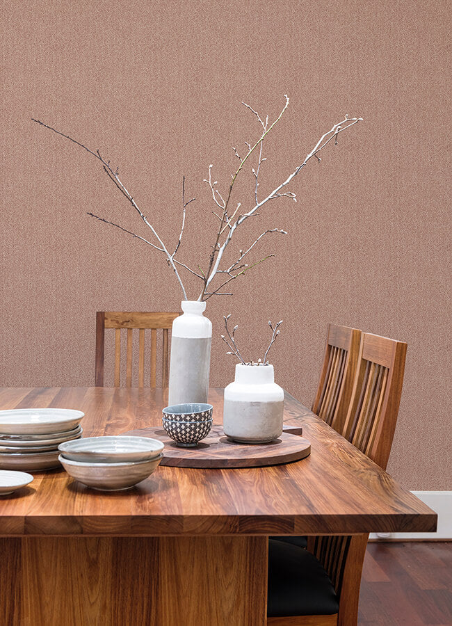 terracotta-ashland-peel-and-stick-wallpaper-york-wallcoverings-nus5005 - York Wallcoverings Wallpaper