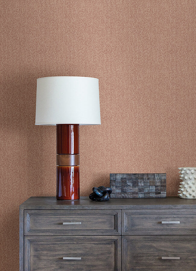 terracotta-ashland-peel-and-stick-wallpaper-york-wallcoverings-nus5005 - York Wallcoverings Wallpaper