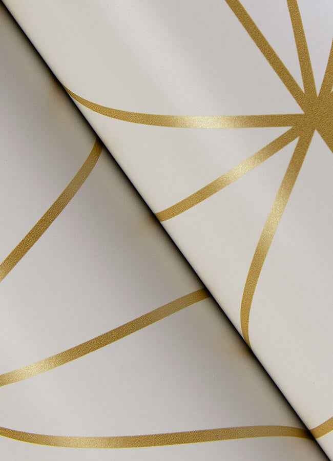 Geometric Gold Standard Geometric Peel and Stick Wallpaper - York Wallcoverings - PP4703 - York Wallcoverings Wallpaper