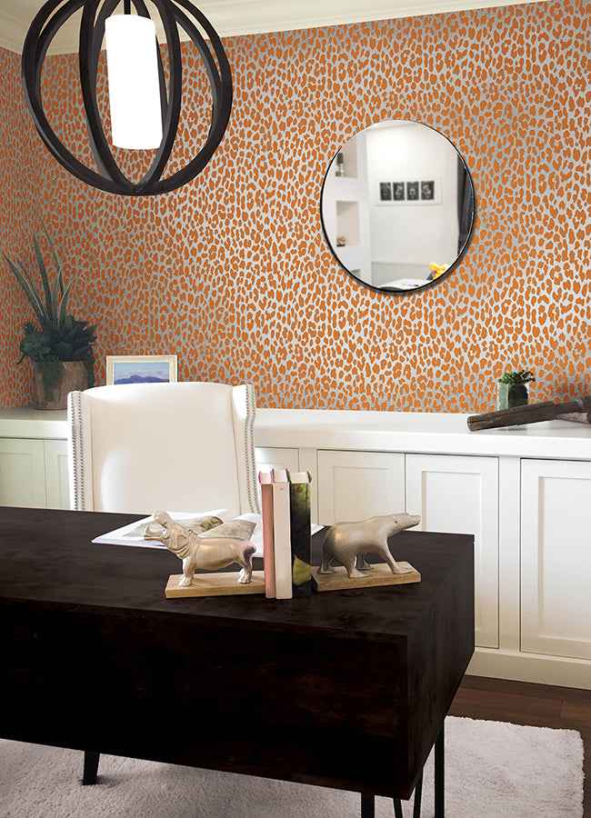 Lorange Ruleopard Peel and Stick Wallpaper - York Wallcoverings - RPS6149 - York Wallcoverings Wallpaper
