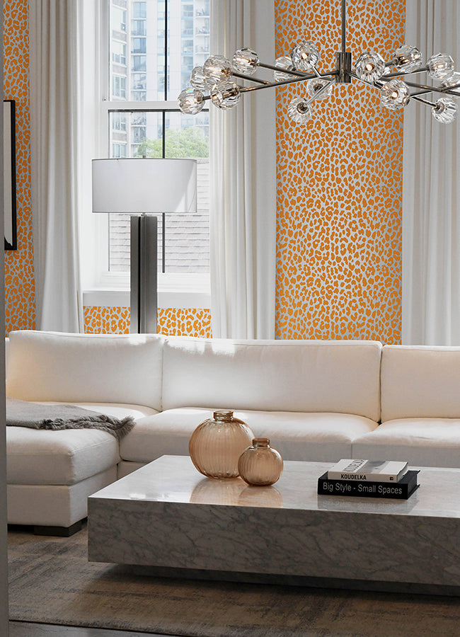 lorange-ruleopard-peel-and-stick-wallpaper-york-wallcoverings-rps6149 - York Wallcoverings Wallpaper