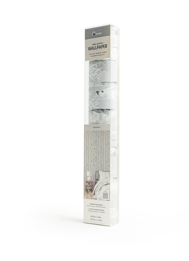 birchdale-grey-peel-and-stick-wallpaper-york-wallcoverings-nh4332 - York Wallcoverings Wallpaper