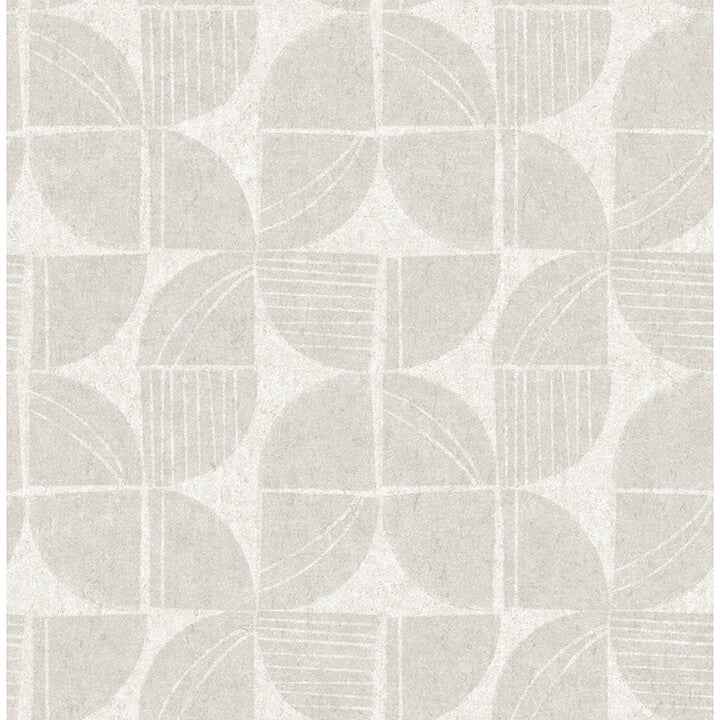 baxter-bone-semicircle-mosaic-wallpaper-york-wallcoverings-4141-27111 - York Wallcoverings Wallpaper