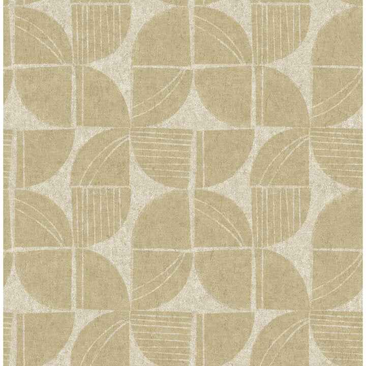 baxter-honey-semicircle-mosaic-wallpaper-york-wallcoverings-4141-27114 - York Wallcoverings Wallpaper