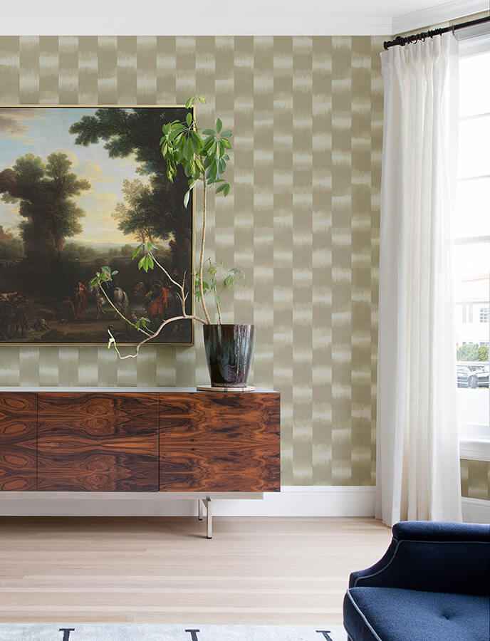 baldwin-champagne-shibori-stripe-wallpaper-york-wallcoverings-4141-27118 - York Wallcoverings Wallpaper
