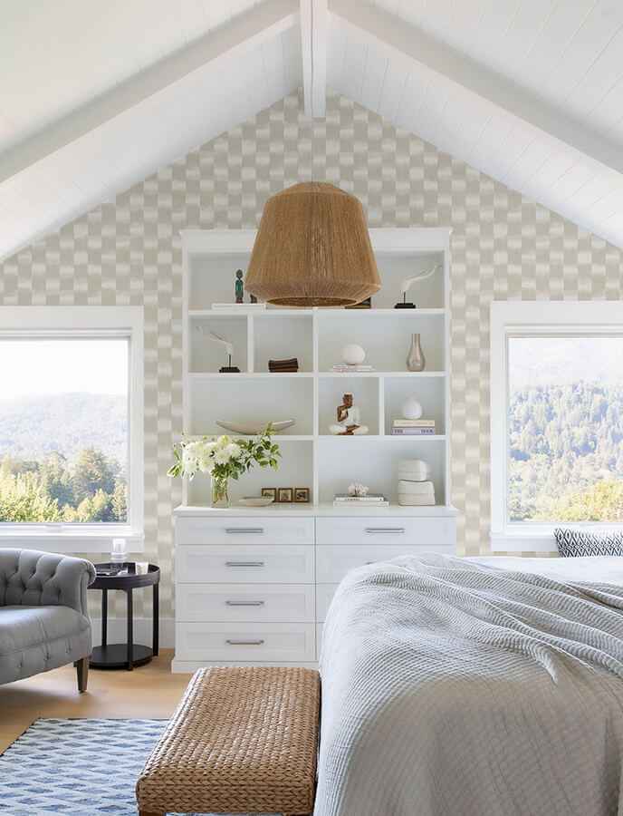 baldwin-pearl-shibori-stripe-wallpaper-york-wallcoverings-4141-27119 - York Wallcoverings Wallpaper