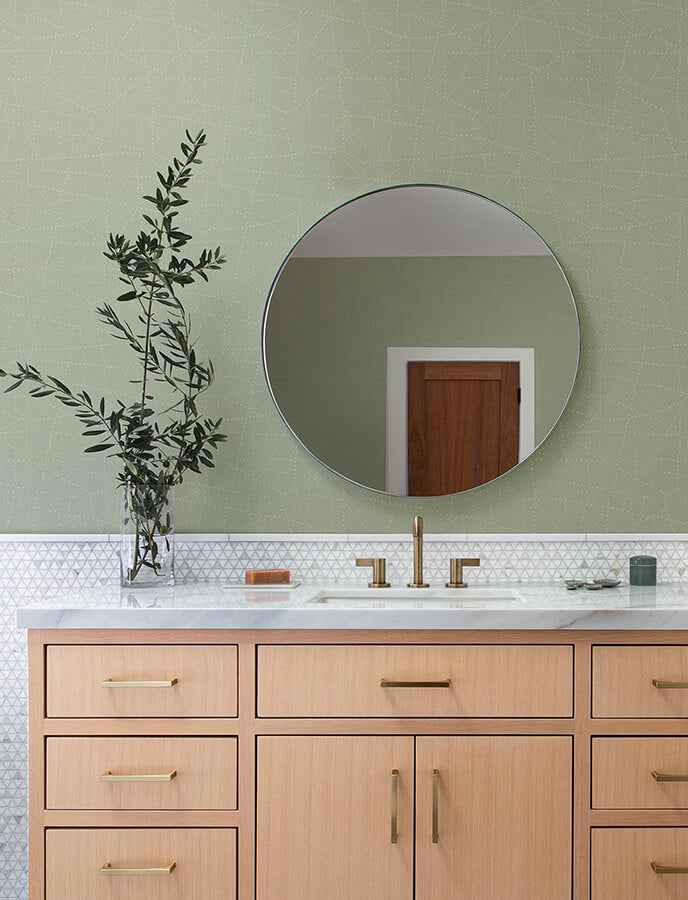 alcott-sage-dotted-wallpaper-york-wallcoverings-4141-27124 - York Wallcoverings Wallpaper