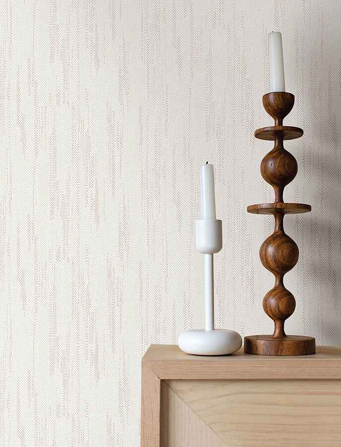 baris-rose-gold-stipple-stripe-wallpaper-york-wallcoverings-4141-27147 - York Wallcoverings Wallpaper