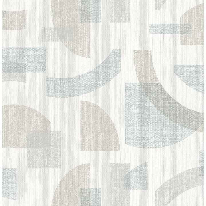 fulton-light-blue-shapes-wallpaper-york-wallcoverings-4141-27161 - York Wallcoverings Wallpaper