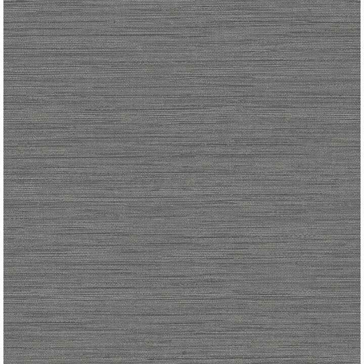 sheehan-black-faux-grasscloth-wallpaper-york-wallcoverings-4141-27166 - York Wallcoverings Wallpaper