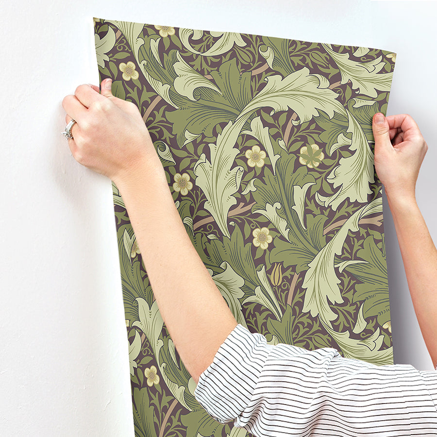 granville-plum-leafy-vine-wallpaper-york-wallcoverings-4153-82013