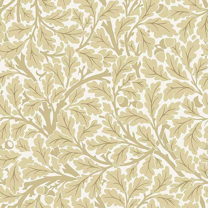 Oak Tree Light Yellow Leaf Wallpaper - York Wallcoverings - 4153-82027 - York Wallcoverings Wallpaper
