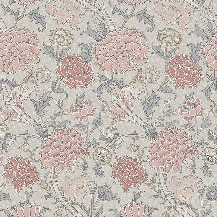 Cray Pink Floral Trail Wallpaper - York Wallcoverings - 4153-82033