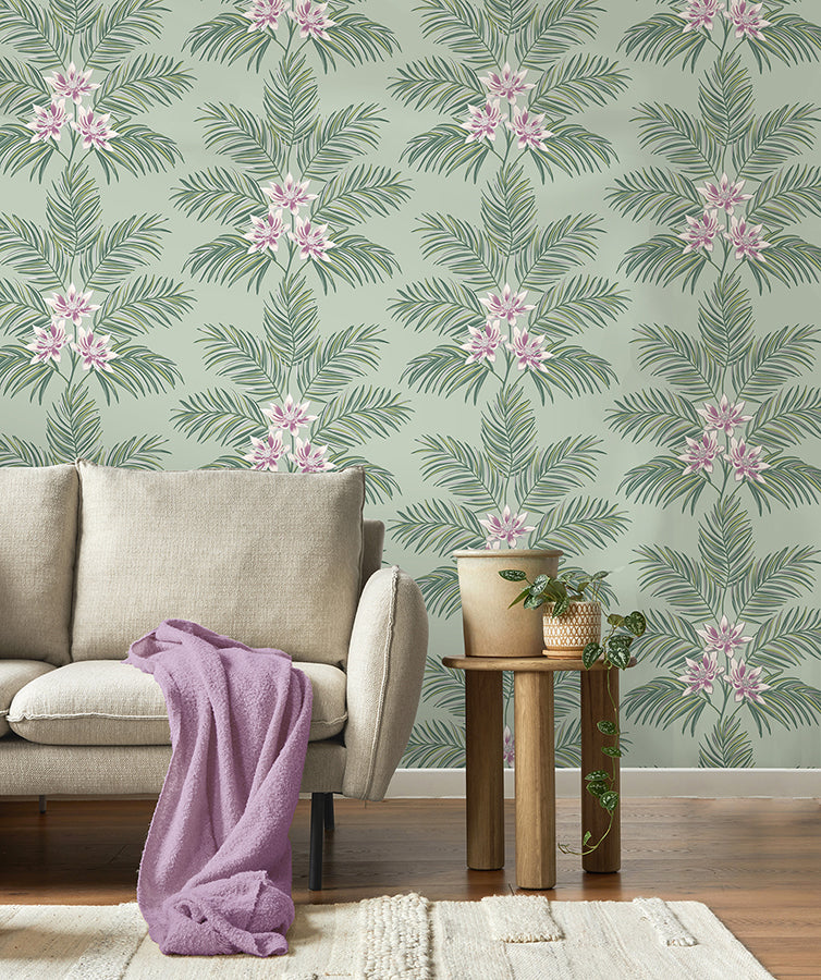 bali-sage-palm-wallpaper-york-wallcoverings-fd43278 - York Wallcoverings Wallpaper