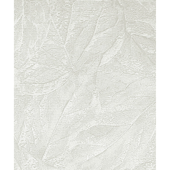 aspen-white-leaf-wallpaper-york-wallcoverings-m95664 - York Wallcoverings Wallpaper