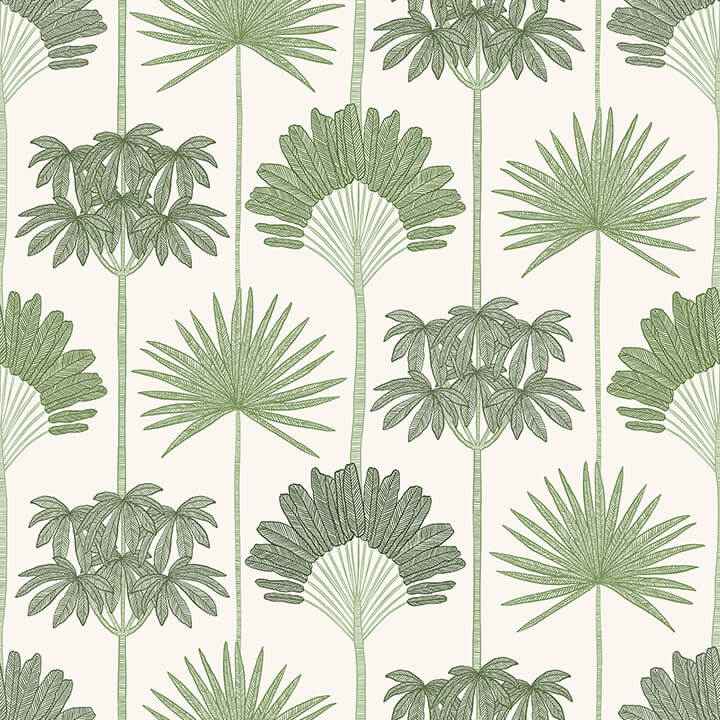 Kentia Green Peel & Stick Wallpaper - York Wallcoverings - NUS6188 - York Wallcoverings Wallpaper