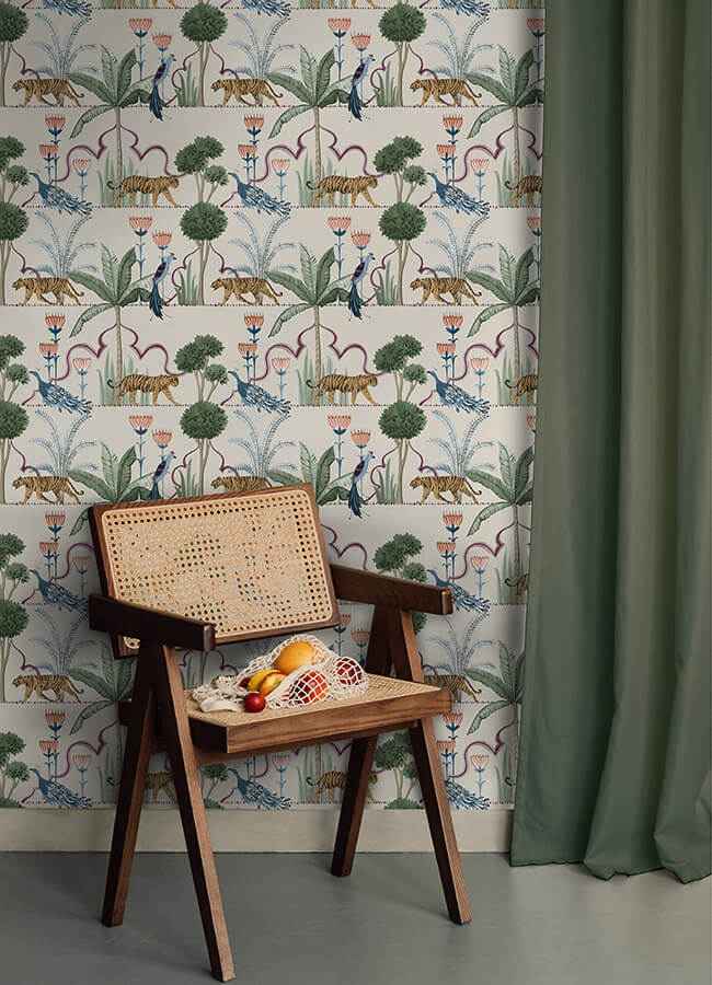 Laos Taupe Peel & Stick Wallpaper - York Wallcoverings - NUS6194 - York Wallcoverings Wallpaper