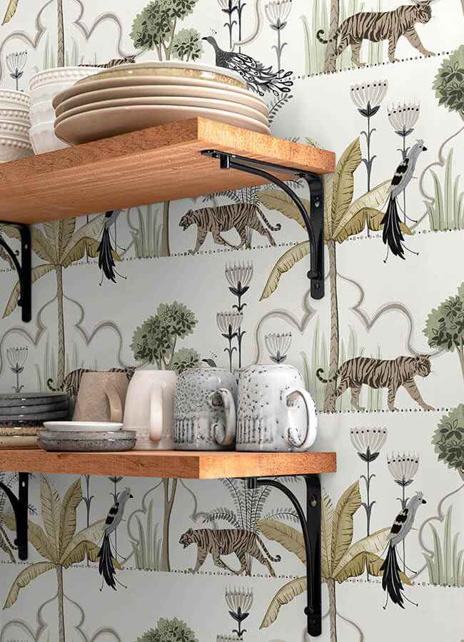 Laos Ivory Peel & Stick Wallpaper - York Wallcoverings - NUS6196 - York Wallcoverings Wallpaper