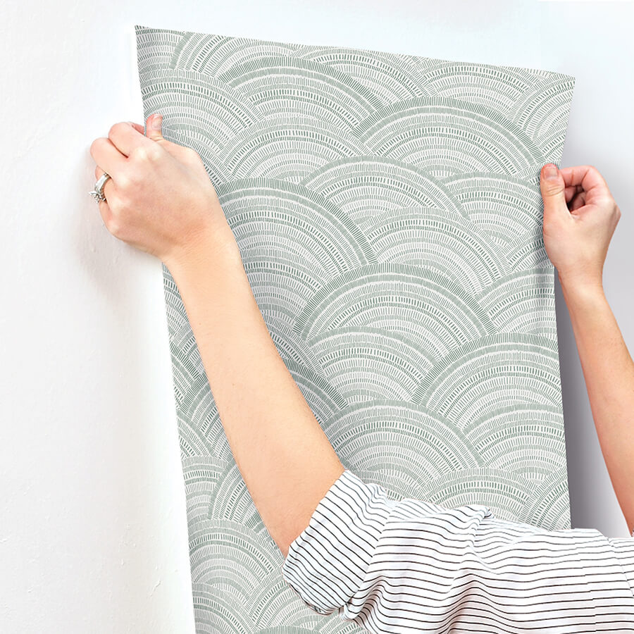 encircle-sea-green-geometric-wallpaper-york-wallcoverings-4146-27202 - York Wallcoverings Wallpaper