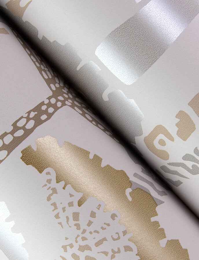 Unify Metallic Forest Wallpaper - York Wallcoverings - 4146-27207 - York Wallcoverings Wallpaper