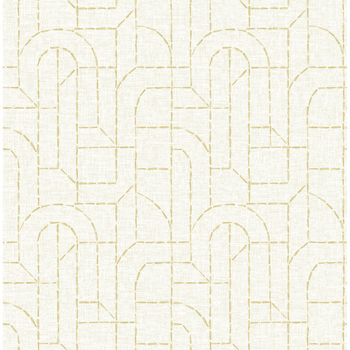 integrity-yellow-arched-outlines-wallpaper-york-wallcoverings-4146-27219