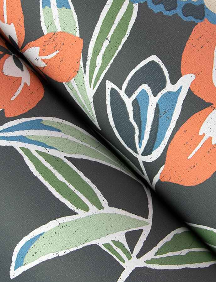 Valdivian Moss Floral Wallpaper - York Wallcoverings - 4146-27226 - York Wallcoverings Wallpaper