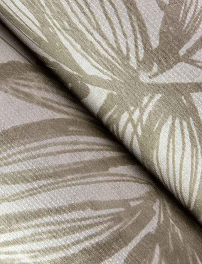 Rhythmic Taupe Leaf Wallpaper - York Wallcoverings - 4146-27233 - York Wallcoverings Wallpaper