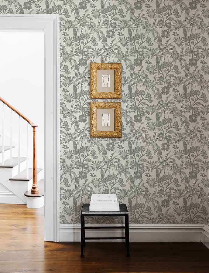 Jacaranda Stone Tropical Trail Wallpaper - York Wallcoverings - 4146-27247 - York Wallcoverings Wallpaper