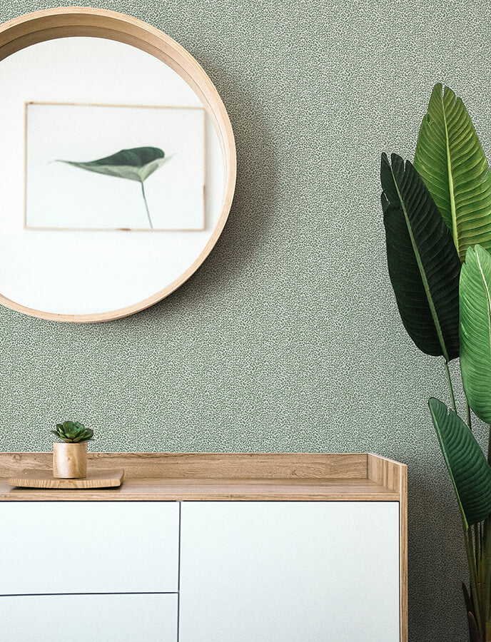 soul-green-animal-print-wallpaper-york-wallcoverings-4146-27264 - York Wallcoverings Wallpaper
