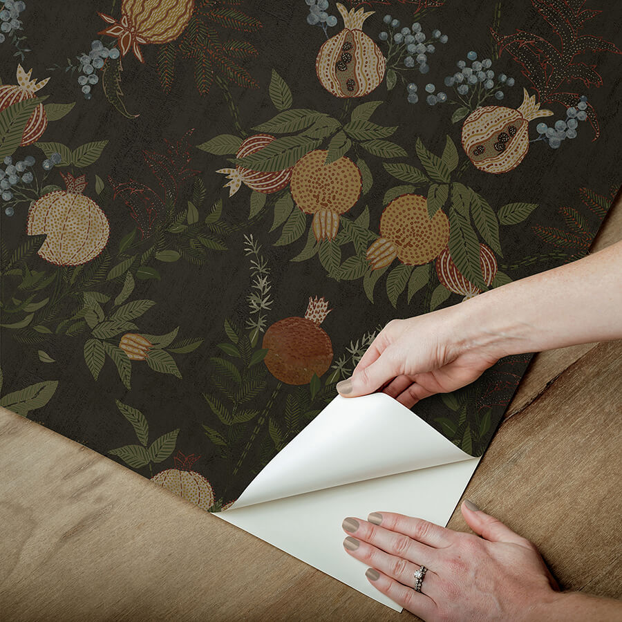 clj-melograno-cinder-peel-and-stick-wallpaper-york-wallcoverings-cjs6319 - York Wallcoverings Wallpaper